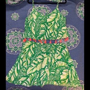 Lilly Pulitzer two piece outfit top and skort